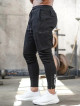 Pantaloni da jogging K102 neri MITARE PRO MAN