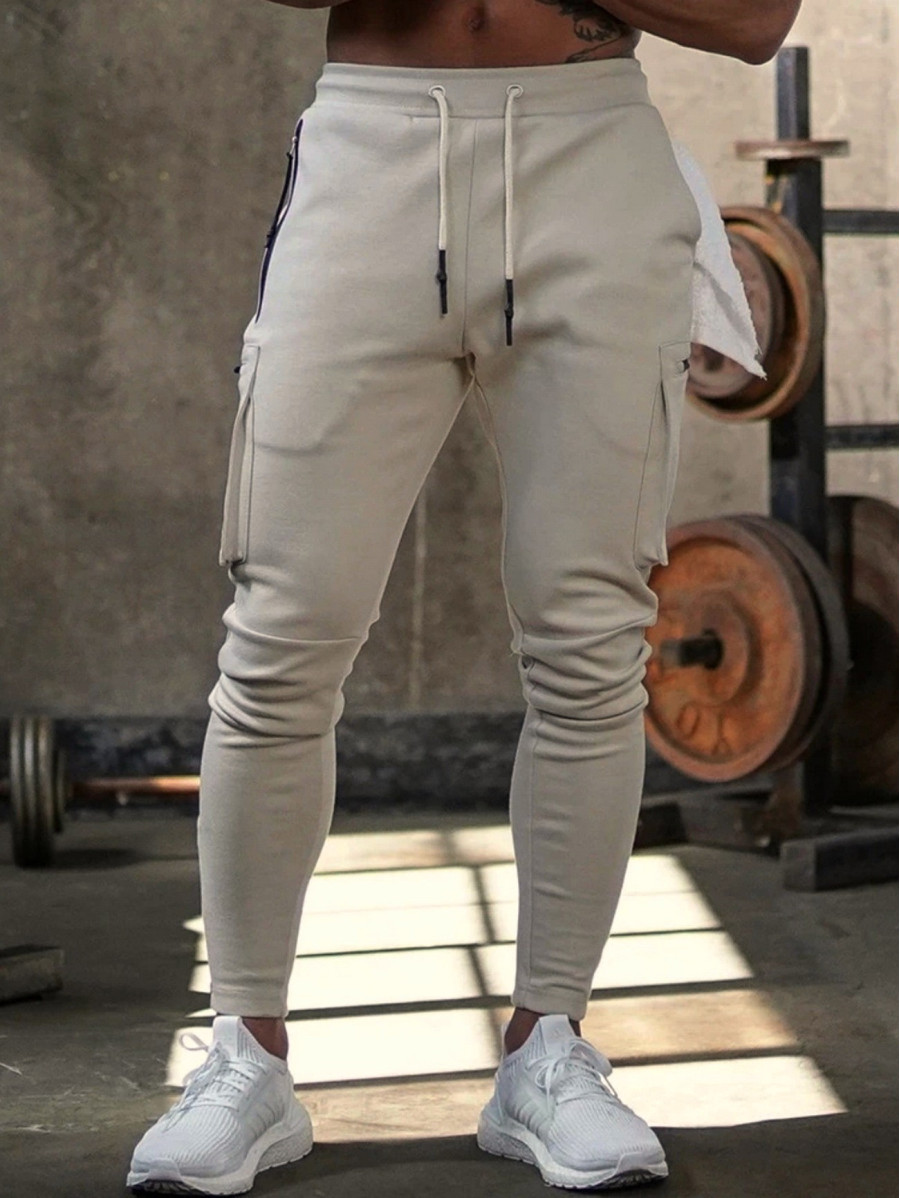 Pantaloni da jogging K102 grigio chiaro MITARE PRO MAN