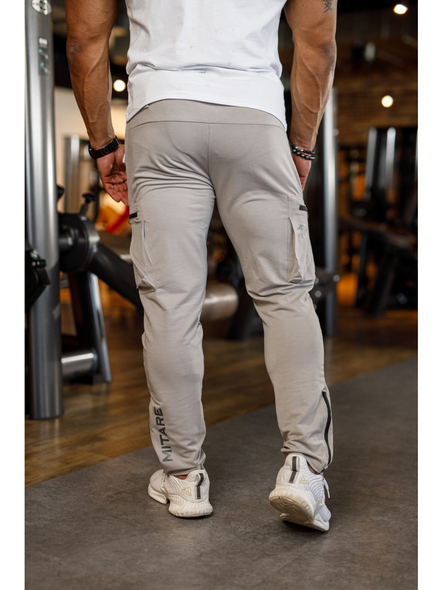 Pantaloni da jogging K102 grigio chiaro MITARE PRO MAN