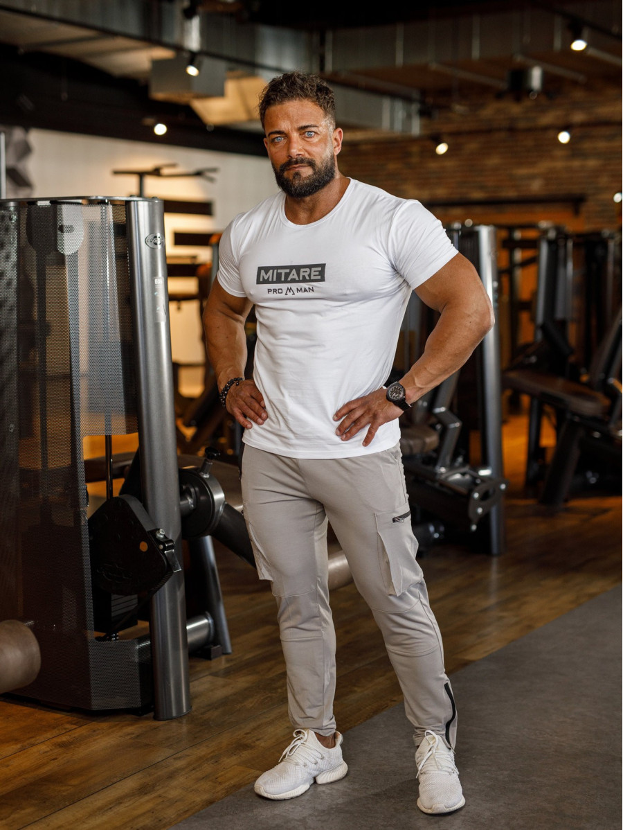 T-shirt K093 bianco MITARE PRO MAN