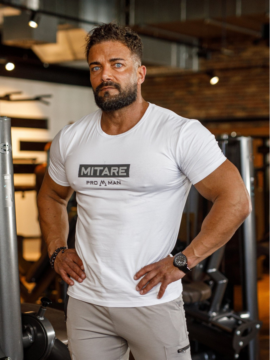 T-shirt K093 bianco MITARE PRO MAN