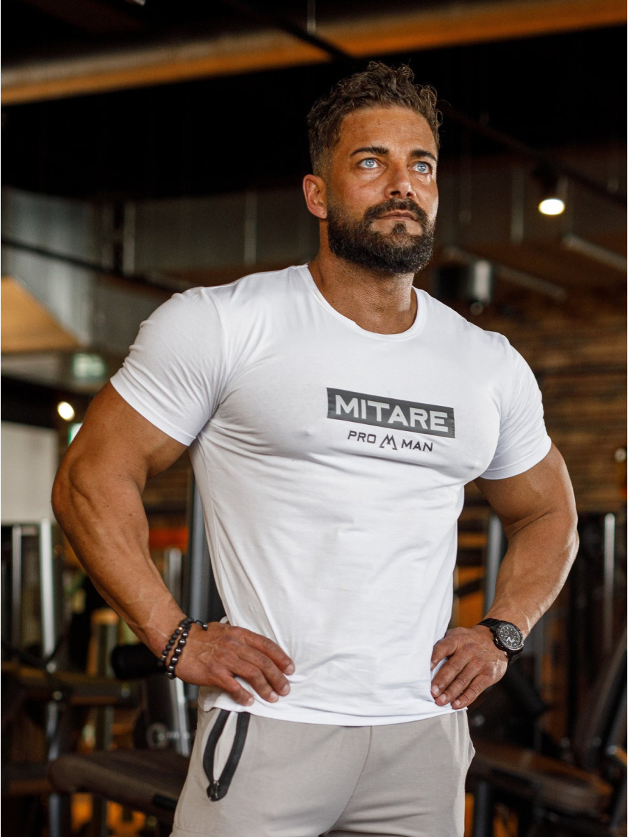 T-shirt K093 bianco MITARE PRO MAN