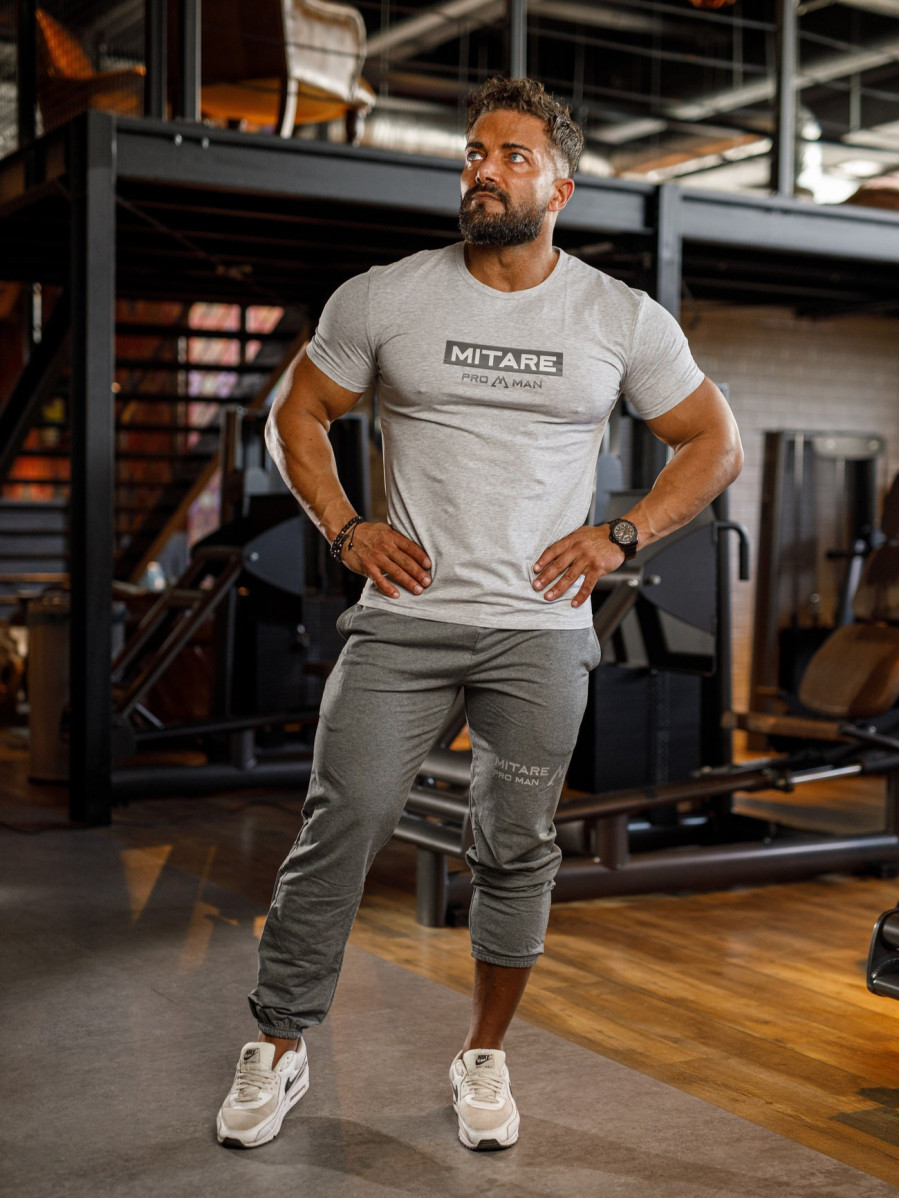 T-shirt K093 grigio MITARE PRO MAN
