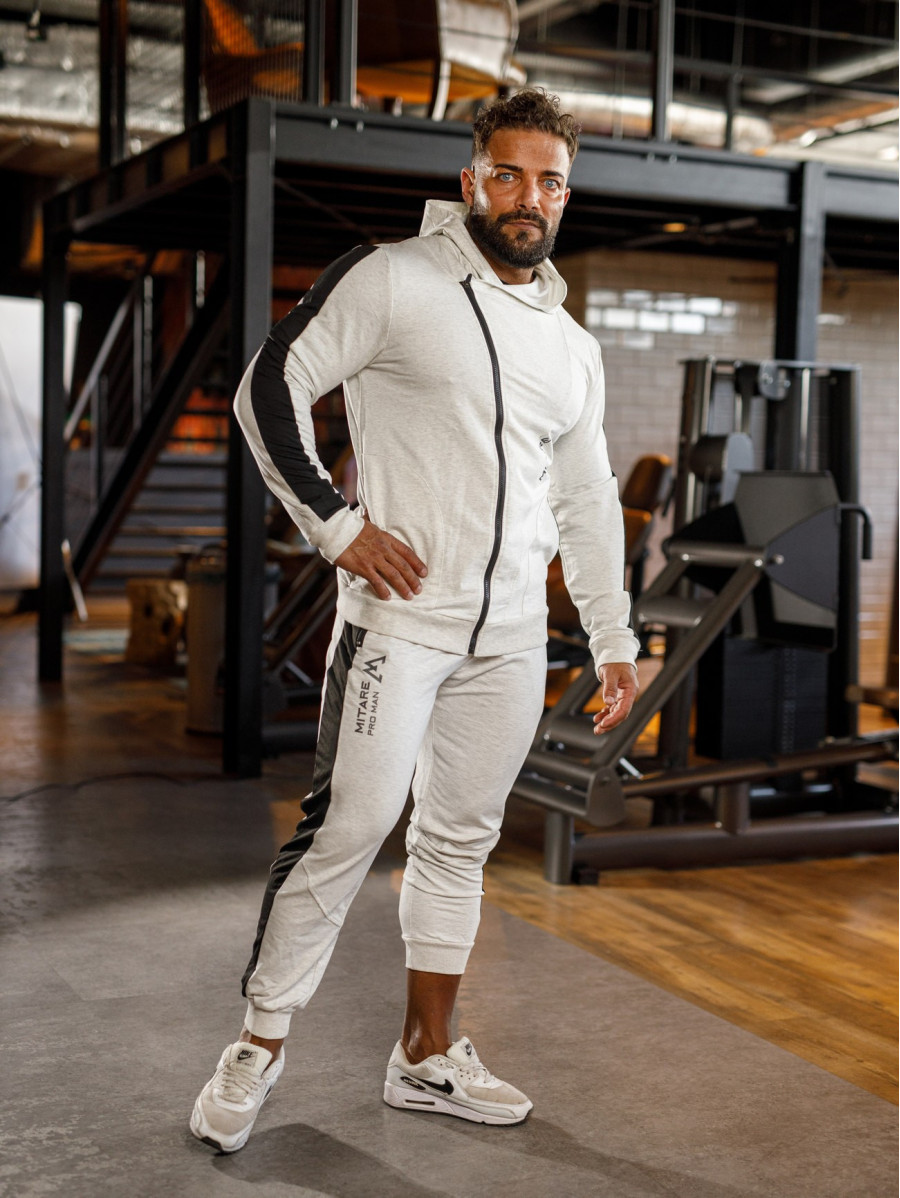 Pantaloni K098 grigio chiaro MITARE PRO MAN