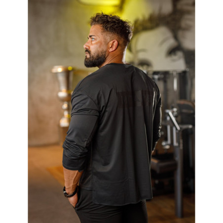 T-shirt manica lunga K101 nero MITARE PRO MAN