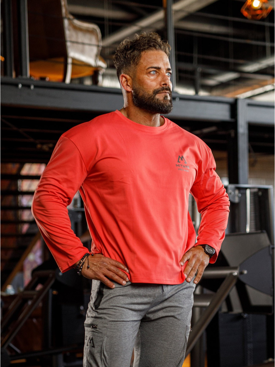 T-shirt manica lunga K101 fucsia MITARE PRO MAN