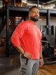 T-shirt manica lunga K101 fucsia MITARE PRO MAN