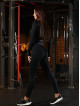 Leggings senza cuciture PUSH UP MAX K001 nero MITARE