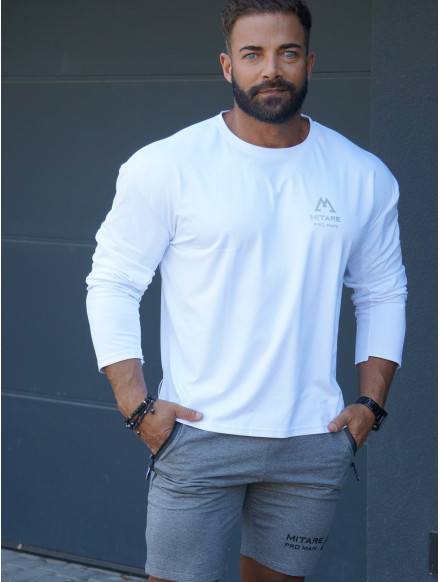 T-shirt manica lunga K101 bianco MITARE PRO MAN 2