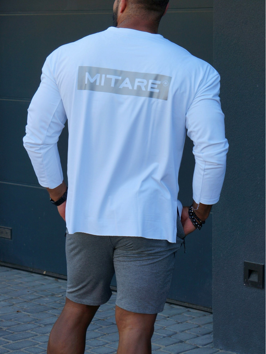 T-shirt manica lunga K101 bianco MITARE PRO MAN