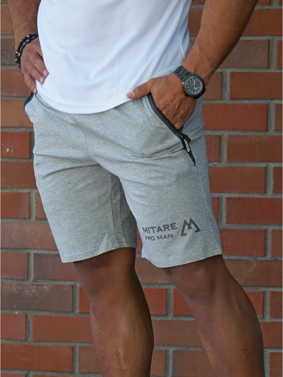 Pantaloncini BEST CLASSIC K112 grigio chiaro MITARE PRO MAN