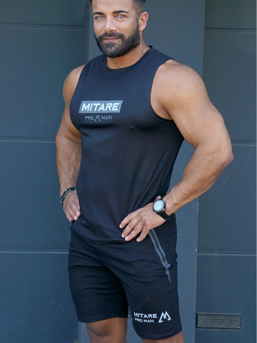 Pantaloncini BEST CLASSIC K112 nero MITARE PRO MAN