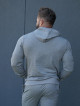 Felpa con cappuccio K088 grigio scuro MITARE PRO MAN