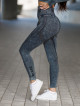 Leggings senza cuciture PUSH UP MAX MARBLE K111 nero MITARE