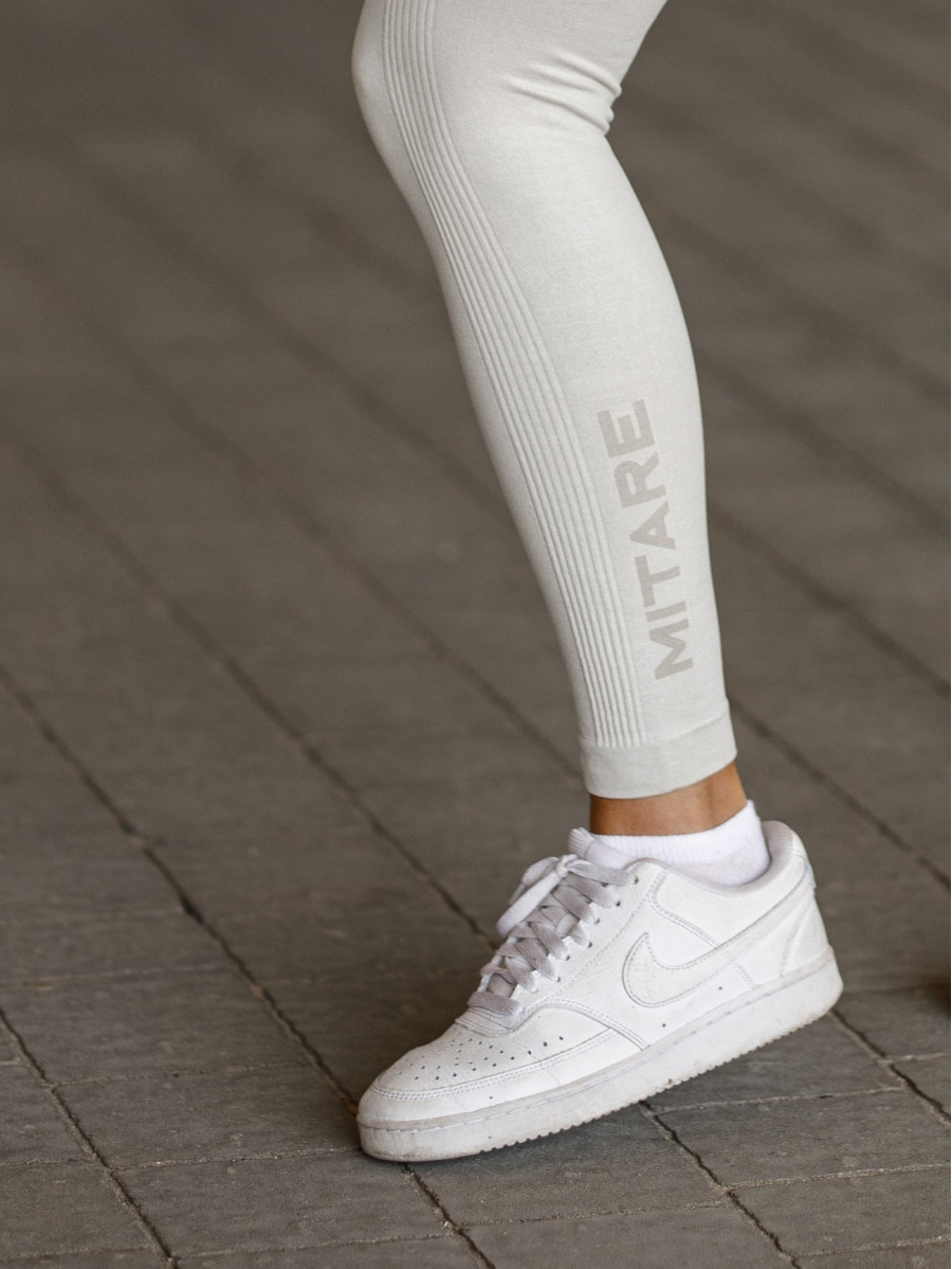 Leggings senza cuciture PUSH UP MAX K001 latte MITARE