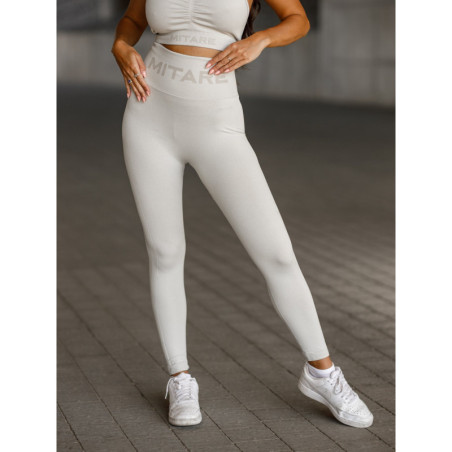 Leggings senza cuciture PUSH UP MAX K001 latte MITARE