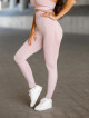 Leggings senza cuciture PUSH UP MAX K001 viola chiaro MITARE