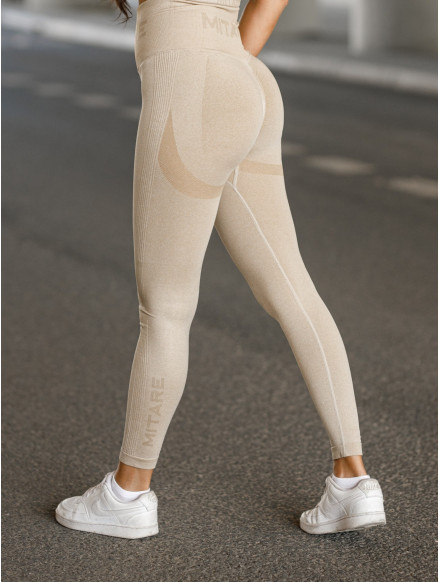 Leggings senza cuciture PUSH UP MAX K001 beige MITARE 2