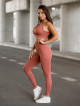 Leggings PUSH UP modellante e snellente SUNNY K113 rosa polveroso MITARE