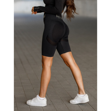 Pantaloncini senza cuciture PUSH UP MAX K077 nero MITARE