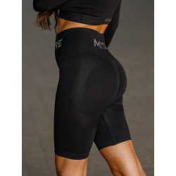 Pantaloncini senza cuciture PUSH UP MAX K077 nero MITARE 2