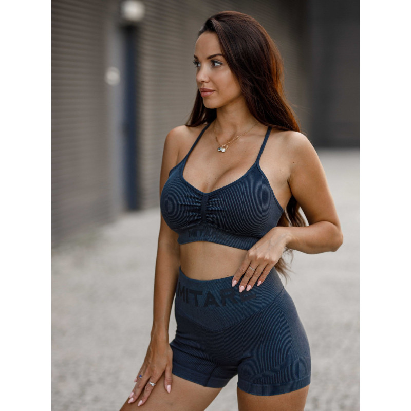 Pantaloncini senza cuciture DREAM PUSH UP K109 grafite MITARE