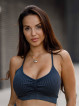 Reggiseno sportivo DREAM K105 grafite MITARE