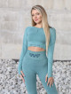 Leggings modellanti snellenti PUSH UP MAX K001A verde MITARE