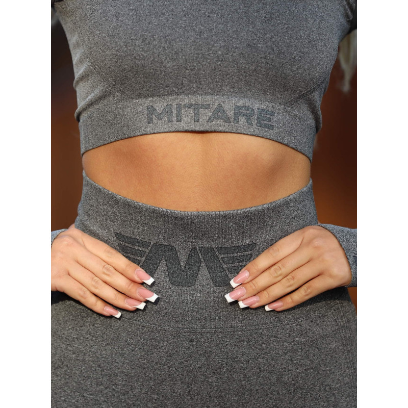Leggings modellanti snellenti PUSH UP MAX K001A grigio scuro MITARE