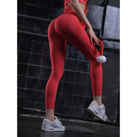 Leggings modellanti snellenti PUSH UP MAX ANGEL K001A rosso MITARE
