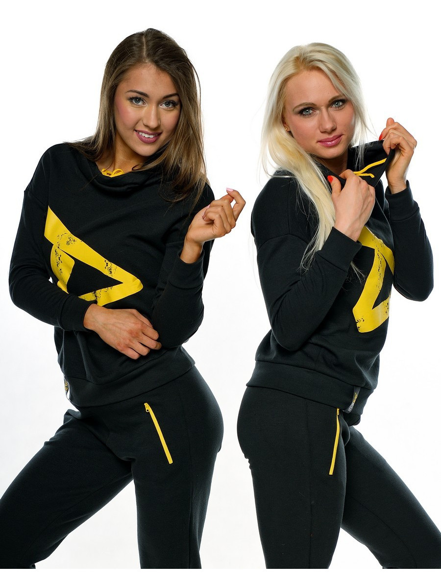 WOMEN SWEATSHIRT FUNNELNECK MODEL D038 DEDICATED