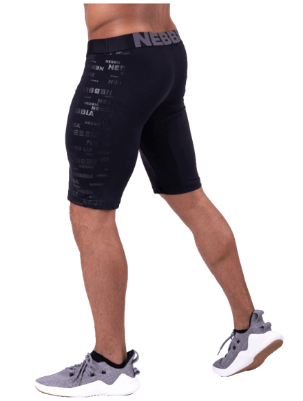 Szorty rowerowe ROAD HERO N161 czarne NEBBIA