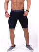 Szorty rowerowe ROAD HERO N161 czarne NEBBIA