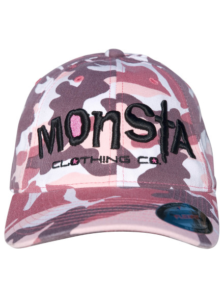 Czapeczka M066 Pink/White MONSTA
