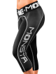 Legginsy 3/4 DriFit  Compression M191 Black/White MONSTA