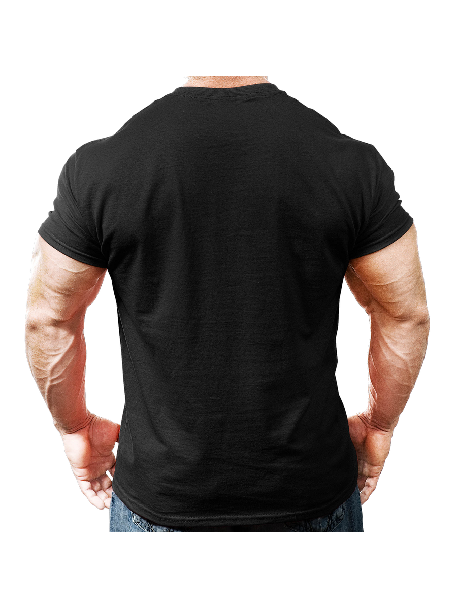 T-shirt męski Big Man M060 Black MONSTA