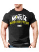 T-shirt męski GENETICS M146 Black MONSTA