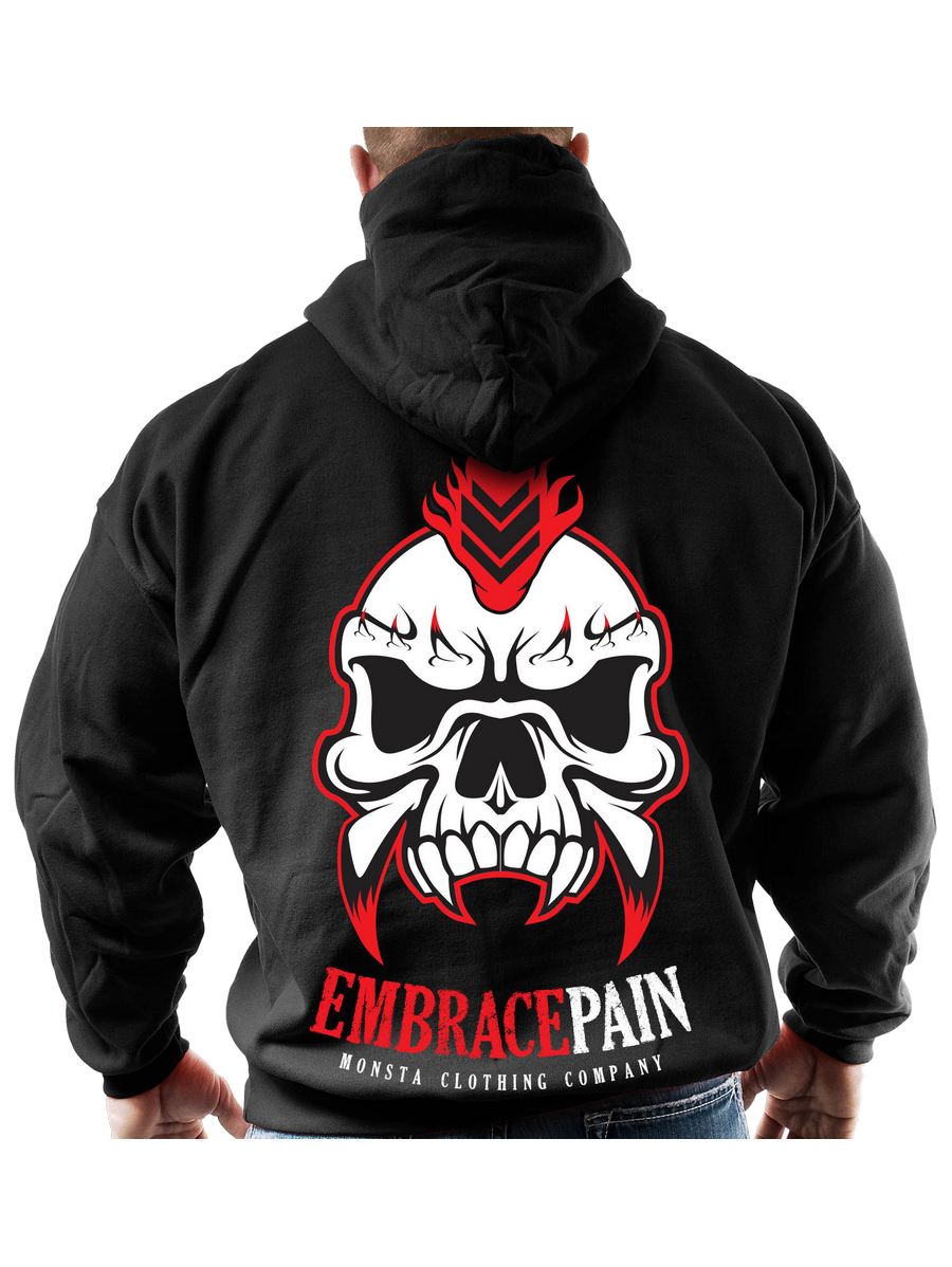 Bluza EMBRACE PAIN M202 BLACK MONSTA
