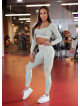 Leggings snellenti modellanti DREAM PUSH UP ANGEL K108A oliva MITARE