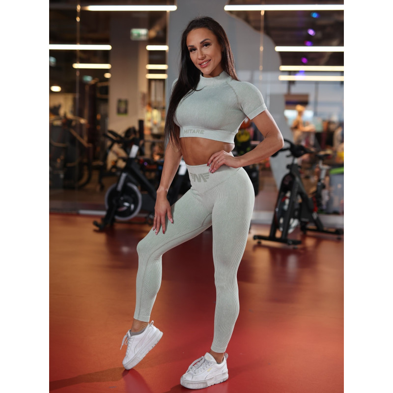 Leggings snellenti modellanti DREAM PUSH UP ANGEL K108A oliva MITARE