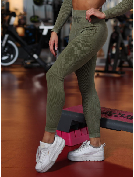 Leggings snellenti modellanti DREAM PUSH UP ANGEL K108A verde MITARE 2