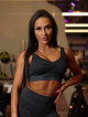 Reggiseno sportivo DREAM K106 grafite MITARE