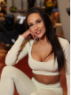 Top corto senza cuciture DREAM K107 beige MITARE