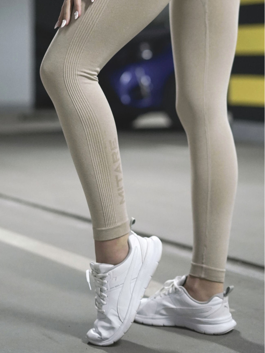 Leggings modellanti snellenti PUSH UP MAX ANGEL K001A beige MITARE