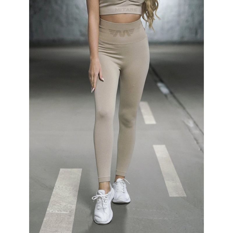 Leggings modellanti snellenti PUSH UP MAX ANGEL K001A beige MITARE
