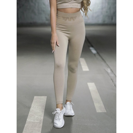 Leggings modellanti snellenti PUSH UP MAX ANGEL K001A beige MITARE