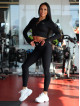 Leggings snellenti modellanti PUSH UP STREET COLLECTION K127 nero MITARE