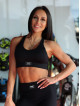 Reggiseno sportivo STREET COLLECTION K122 nero MITARE