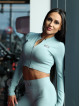 Crop top STREET COLLECTION K125 verde mare chiaro MITARE