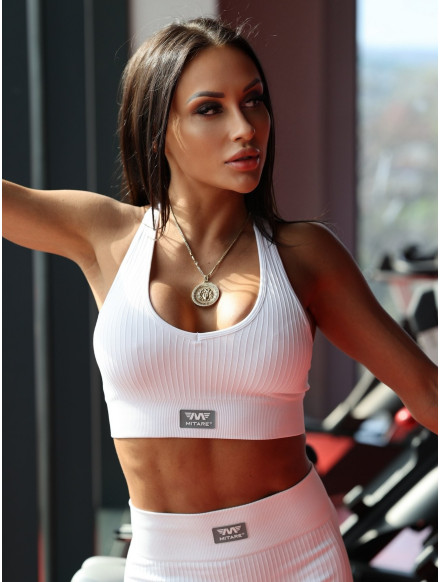 Reggiseno sportivo STREET COLLECTION K122 bianco MITARE